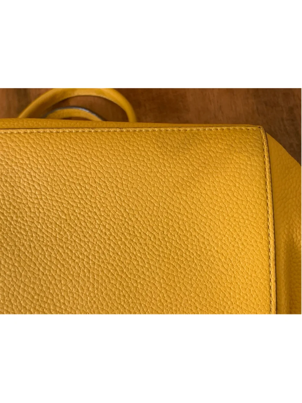 Kate Spade Margaux Saffron Yellow Satchel – Pebbled Leather Crossbody Tote